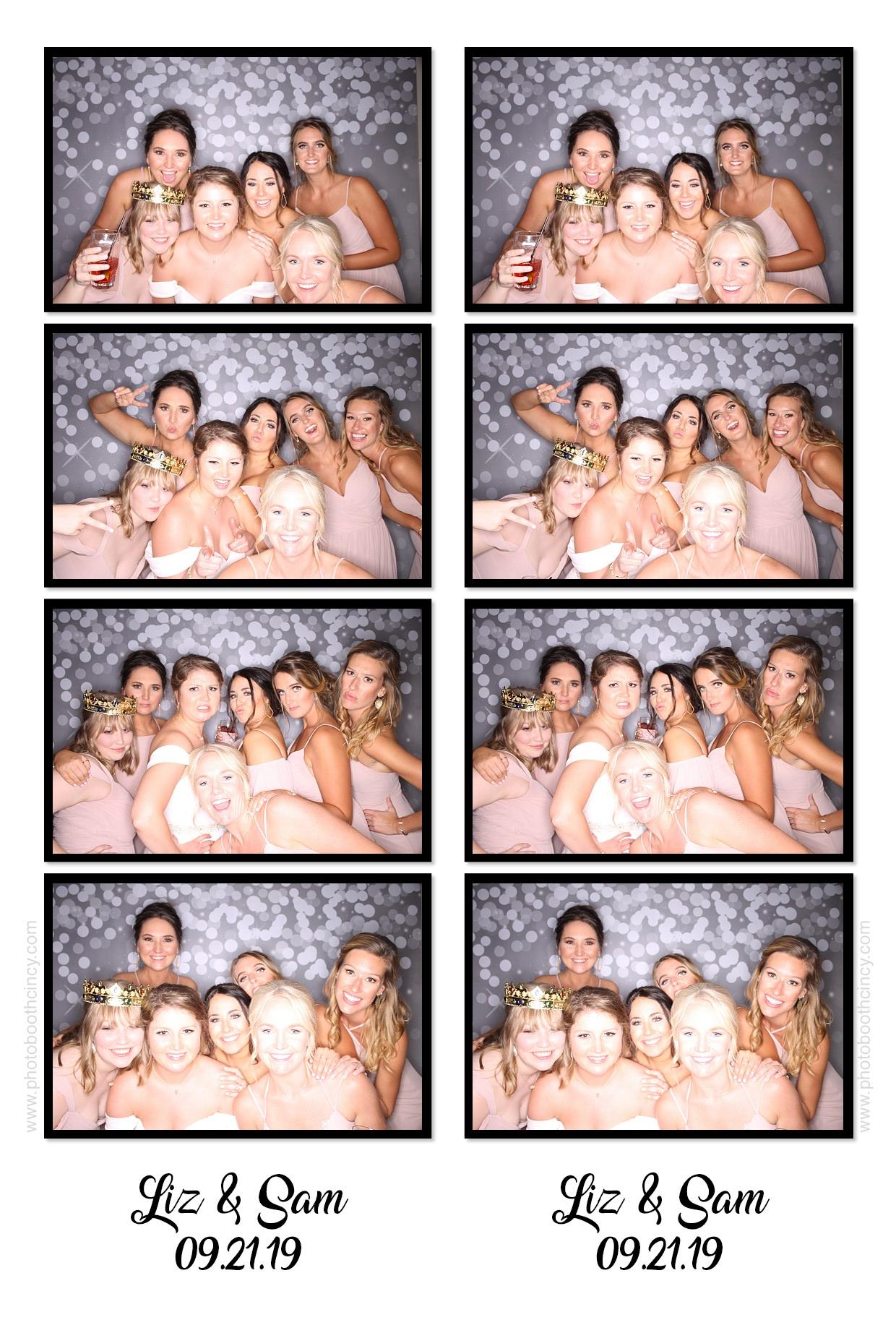 Liz and Sam's Wedding | View more photos from the event at gallery.photoboothcincy.com/u/PhotoBoothCincy/Liz-and-Sams-Wedding